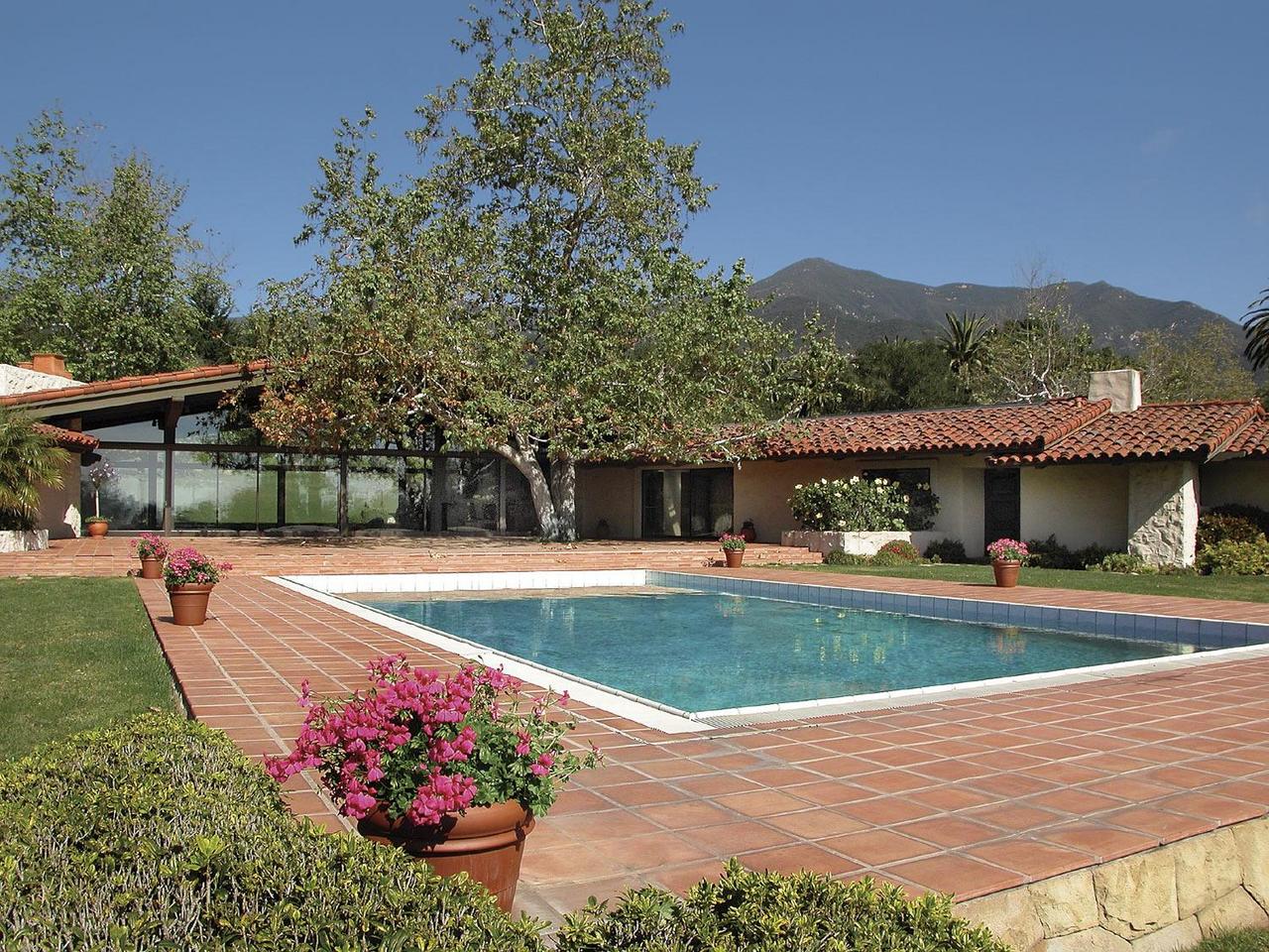 2535 Sycamore Canyon Road Santa Barbara, CA 93108 - Photo 3 of 6 a view of a house with pool