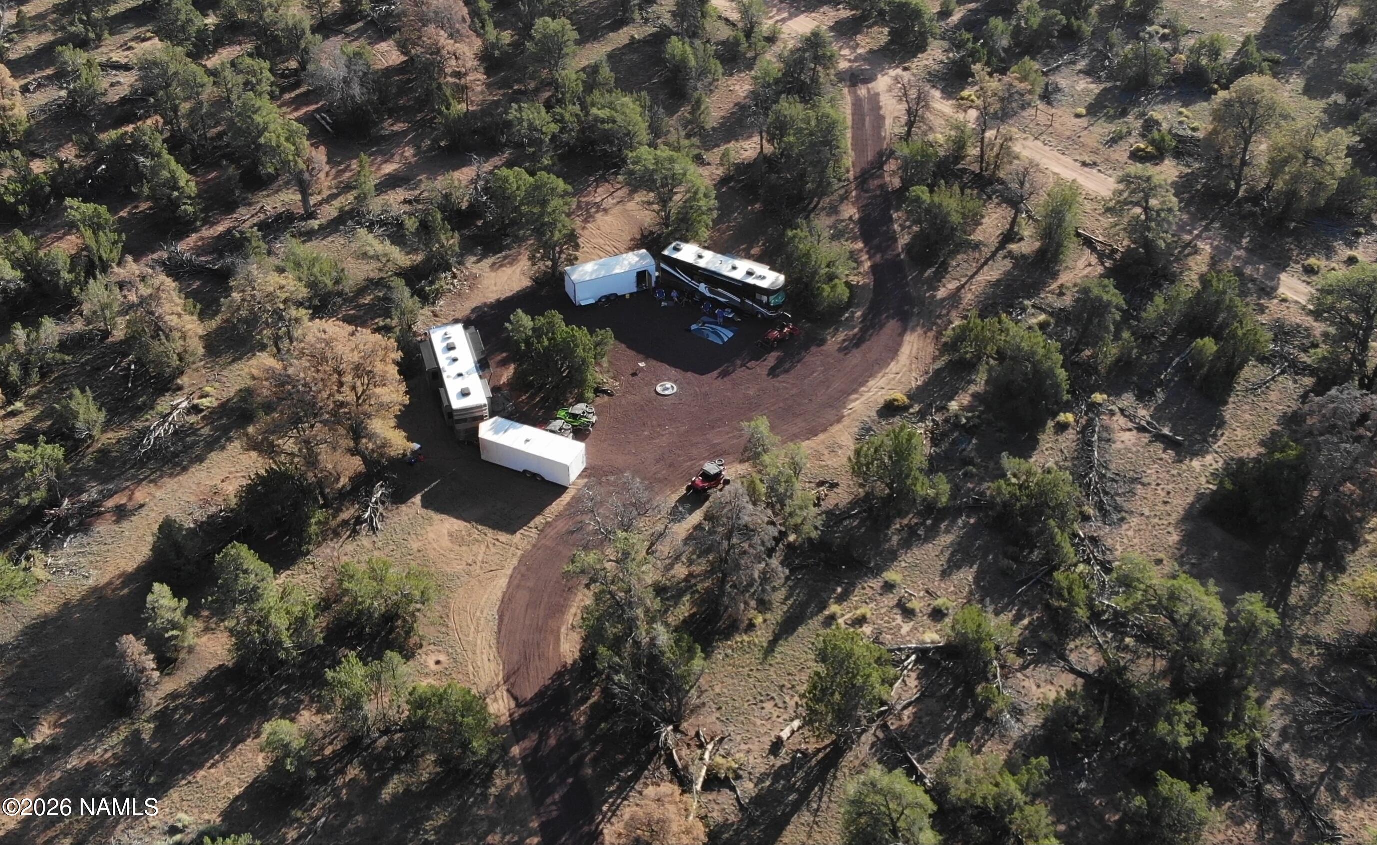 Lot 186 North Bull Run Road Williams, AZ 86046 - Photo 21 of 35 an aerial view of house with yard
