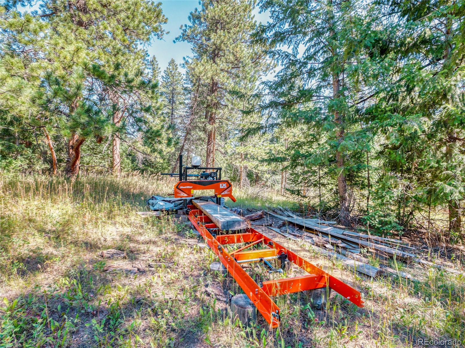 0 Indian Springs Road Morrison, CO 80465 - Photo 9 of 28 an aerial view of a yard with swimming pool and slide