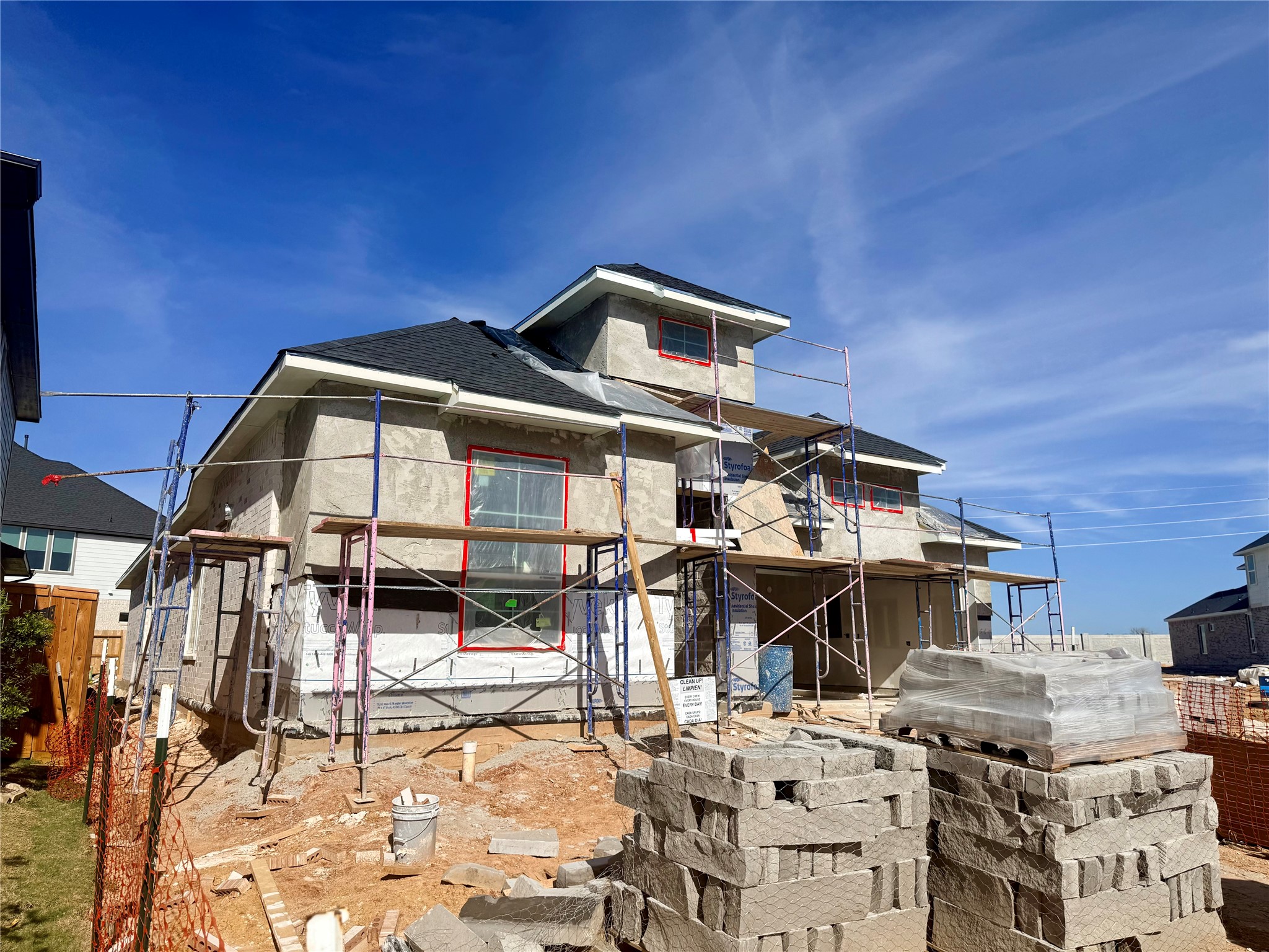 31918 Wind Rdg Drive Fulshear, TX 77441 - Photo 8 of 13 Construction Progress