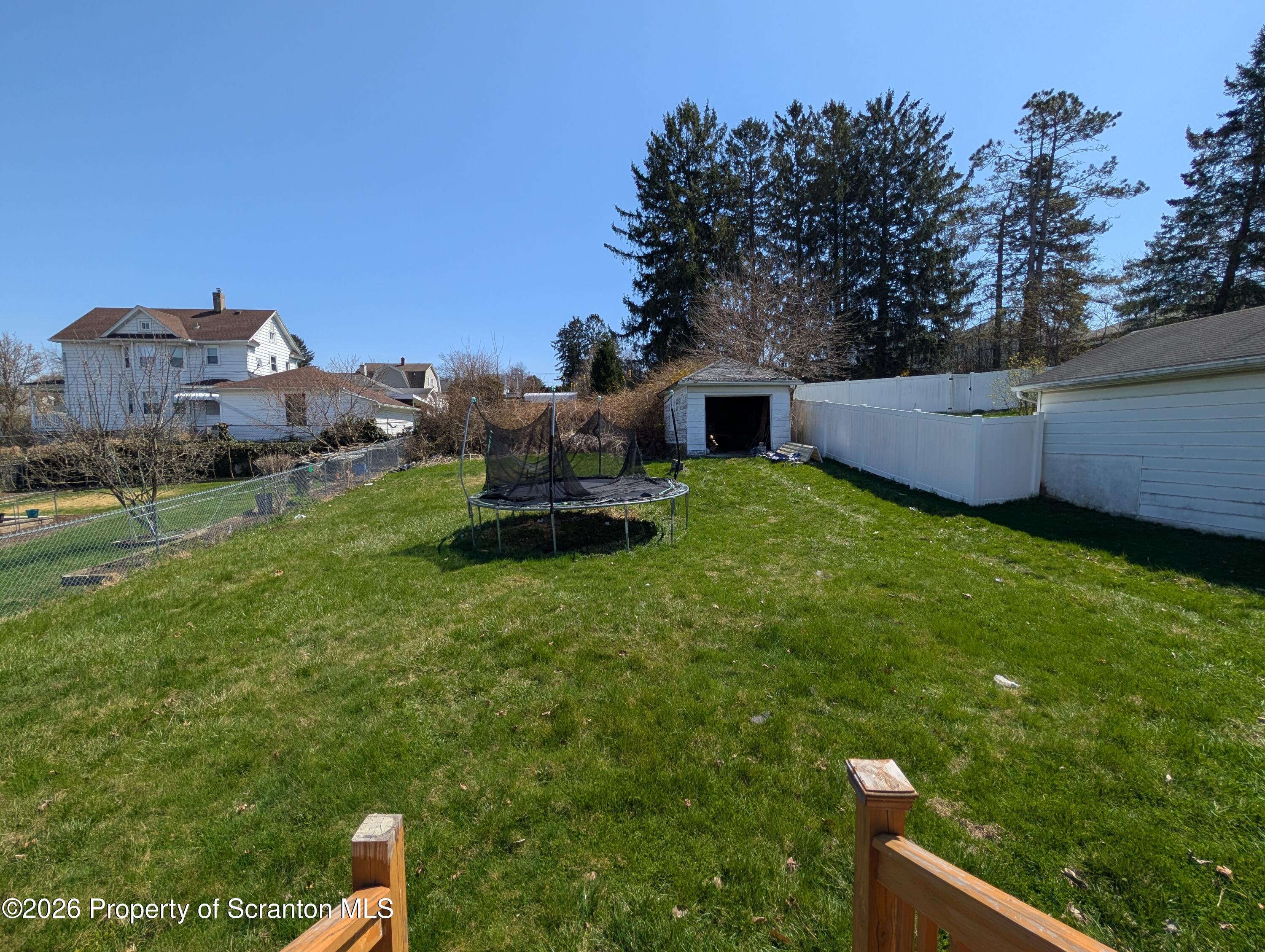 2307 Prospect Avenue Scranton, PA 18505 - Photo 11 of 11 a backyard of a house with table and chairs