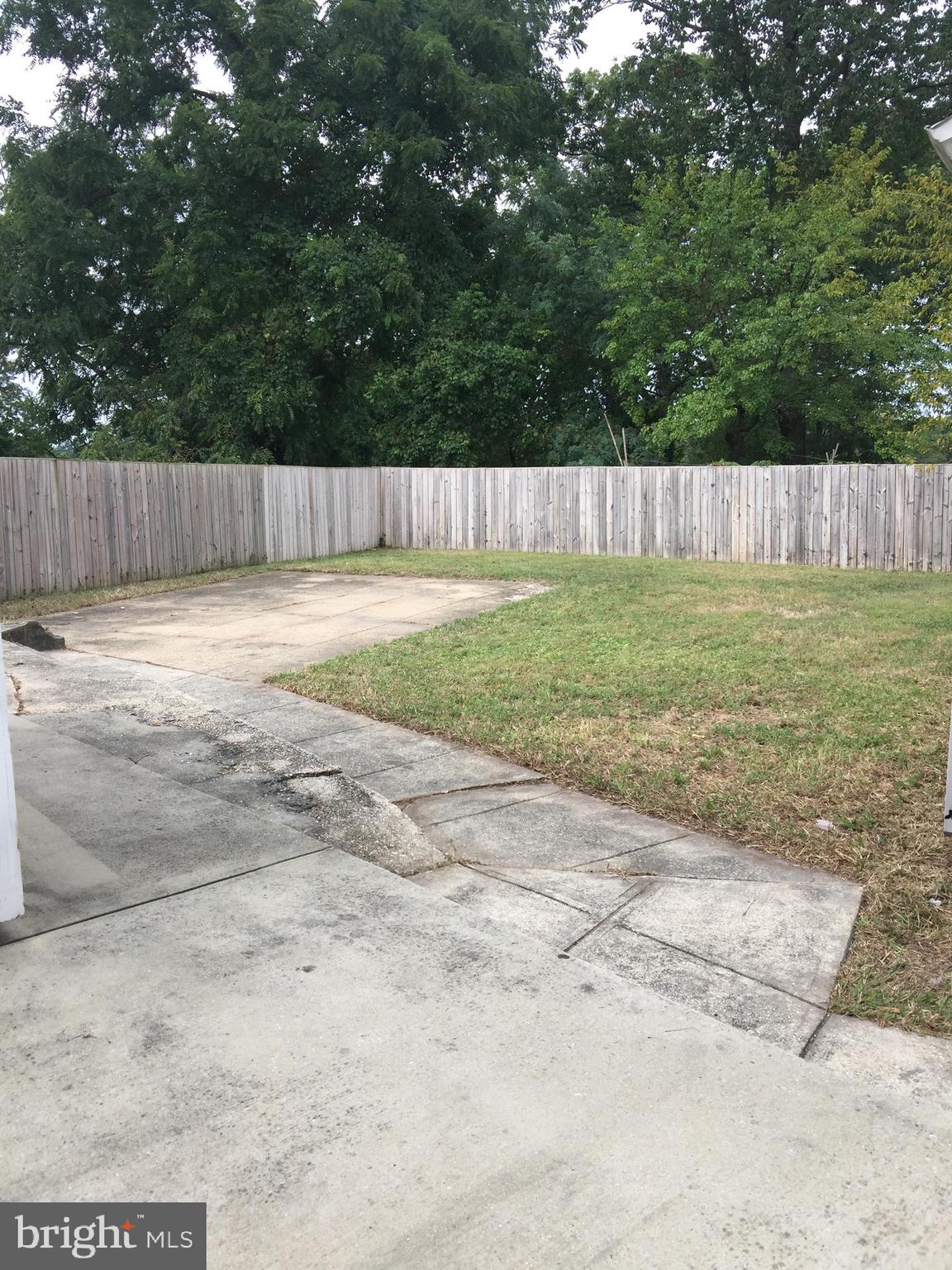 7757 Garrison Road Hyattsville, MD 20784 - Photo 10 of 10 Backyard