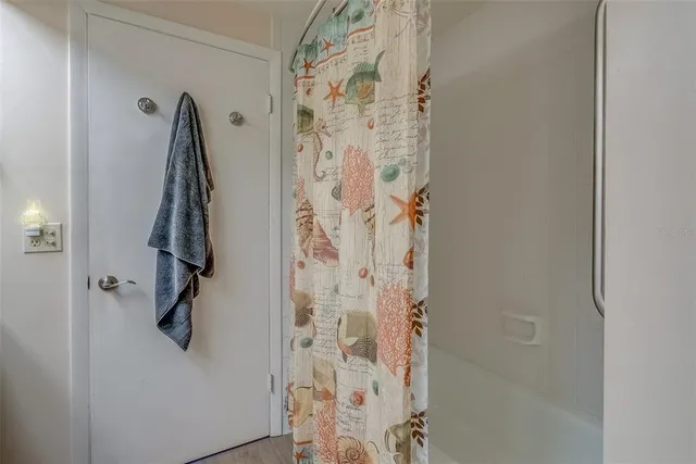 a balcony with furniture