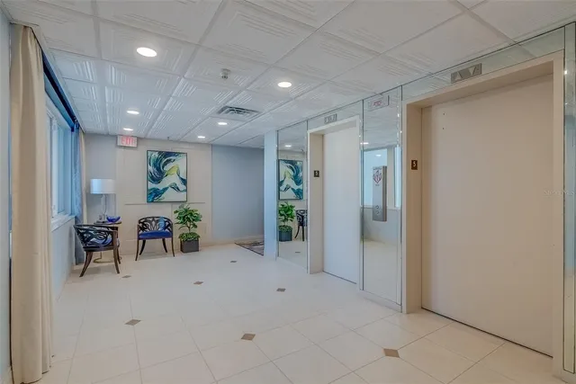 a view of a city with tall buildings