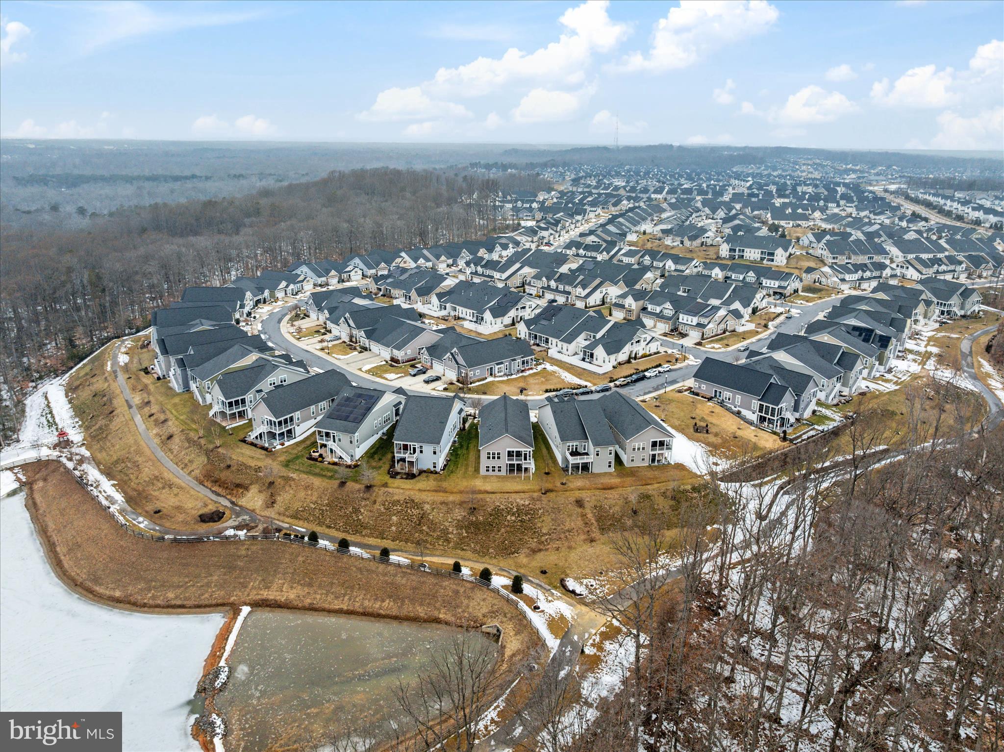 2705 Dragon Fly Way Odenton, MD 21113 - Photo 5 of 79 an aerial view of residential houses with outdoor space