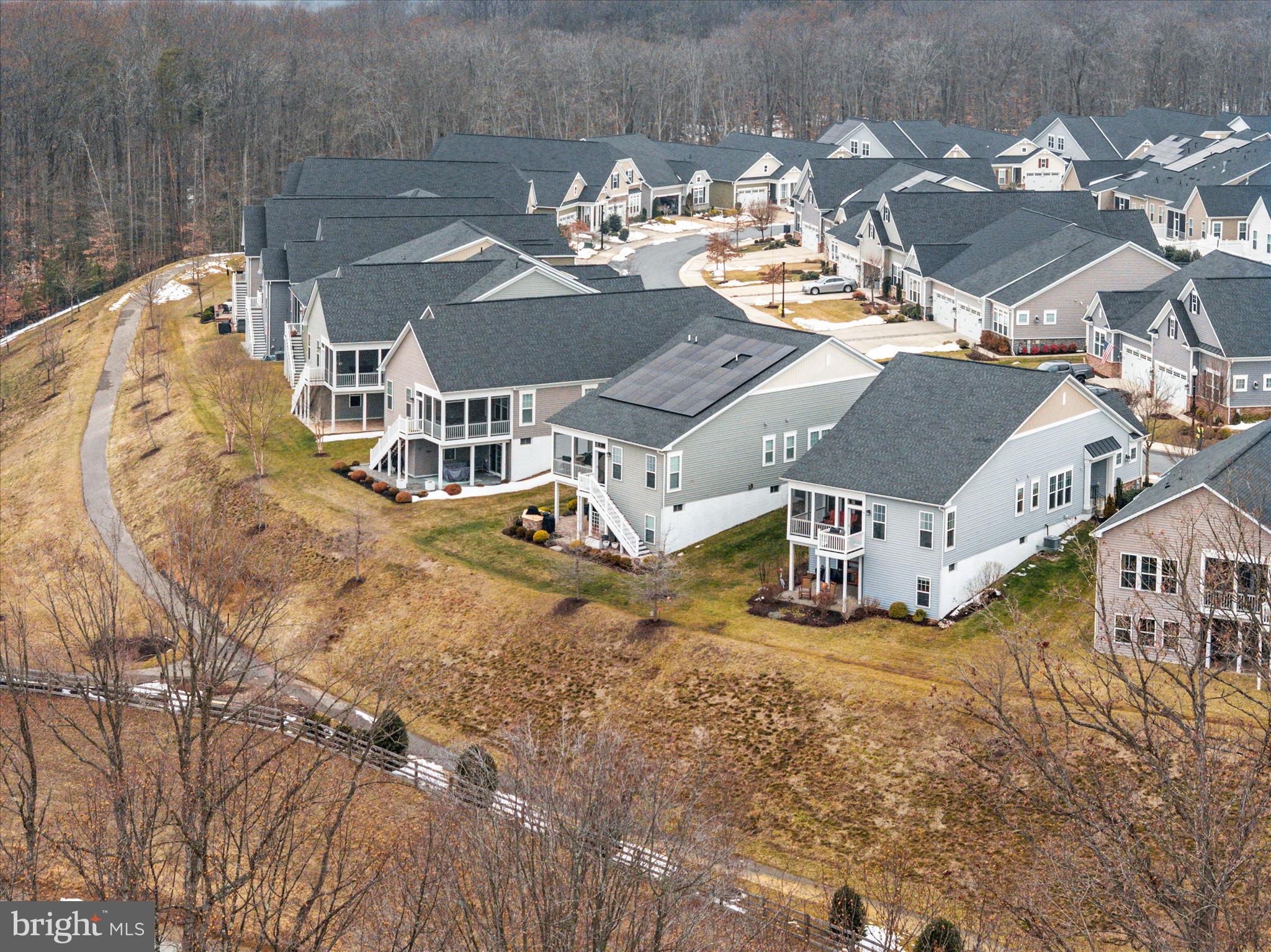 2705 Dragon Fly Way Odenton, MD 21113 - Photo 53 of 79 an aerial view of residential houses with outdoor space