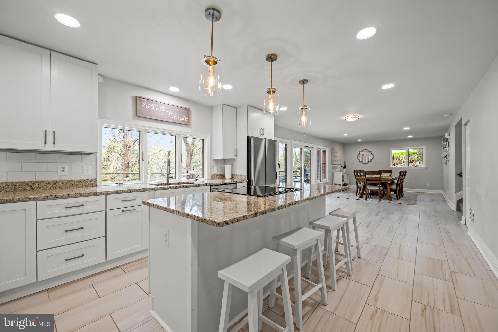 2414 Derby Drive Fallston, MD 21047 - Photo 15 of 41 a large kitchen with kitchen island lots of counter space and a sink