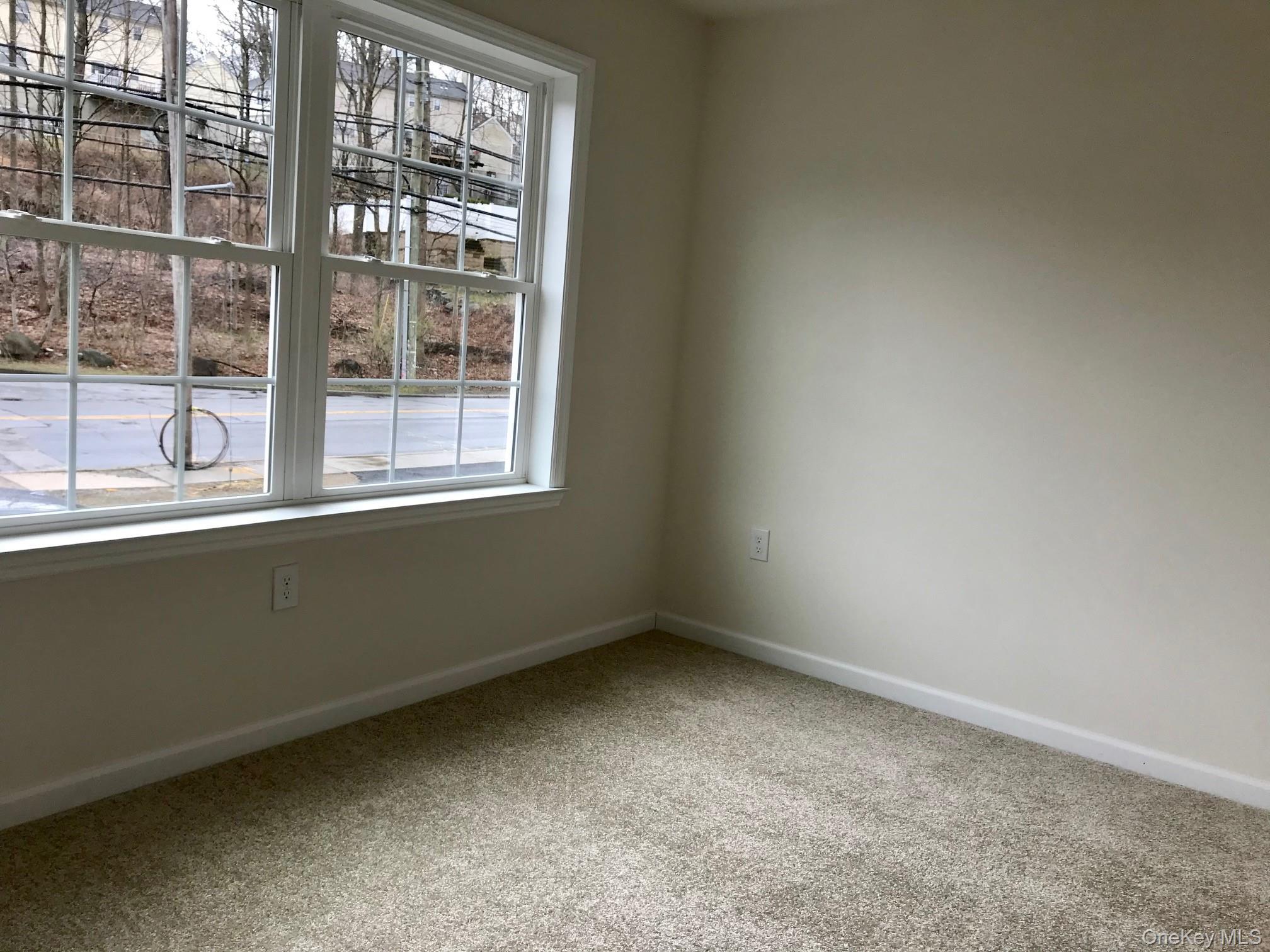 1004 North Division Street, Unit B Peekskill, NY 10566 - Photo 3 of 17 Empty room featuring baseboards and carpet