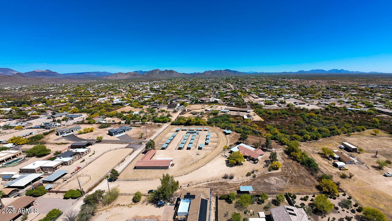 1302 East Maddock Road Phoenix, AZ 85086 - Photo 23 of 40 an aerial view of residential houses with city view