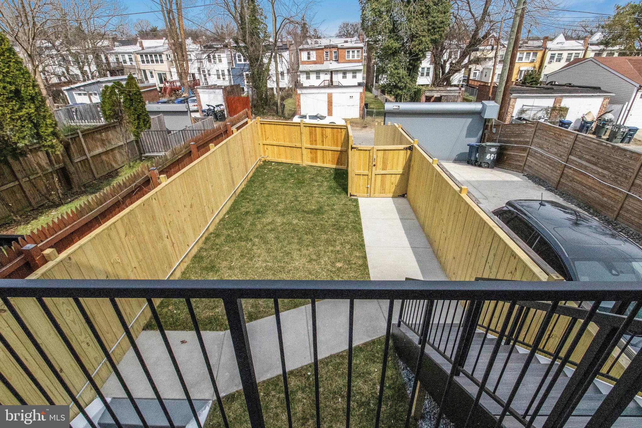 603 Longfellow Street Northwest Washington, DC 20011 - Photo 23 of 60 Backyard