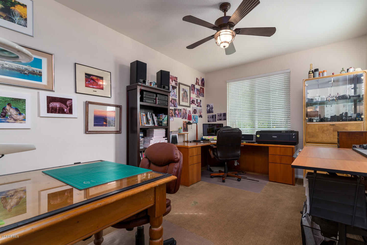 161 Laurel Ridge Drive Simi Valley, CA 93065 - Photo 26 of 50 a view of a workspace with furniture and a workspace