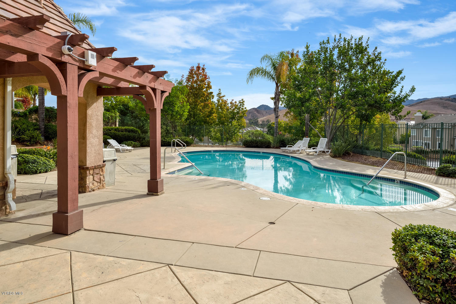161 Laurel Ridge Drive Simi Valley, CA 93065 - Photo 42 of 50 a view of a swimming pool with a patio