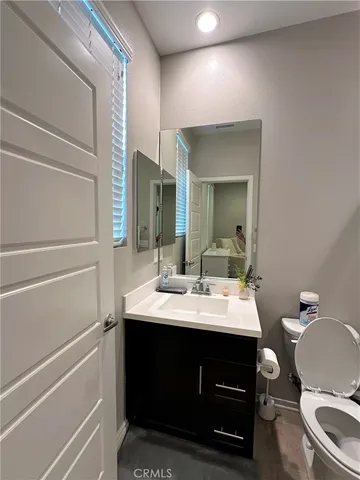 a bathroom with a sink and a toilet