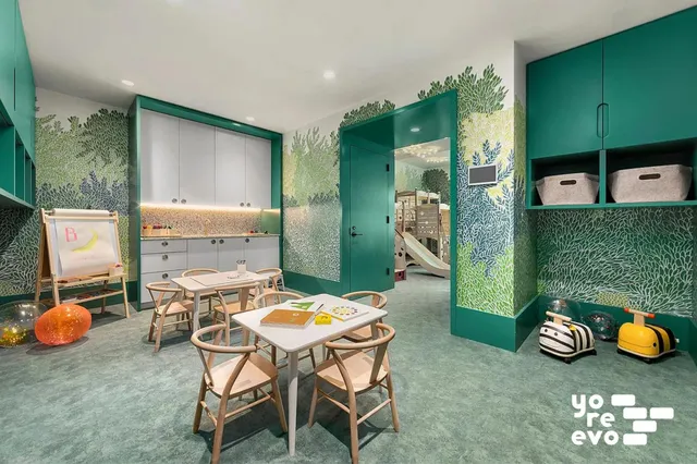 a view of a city with tall buildings