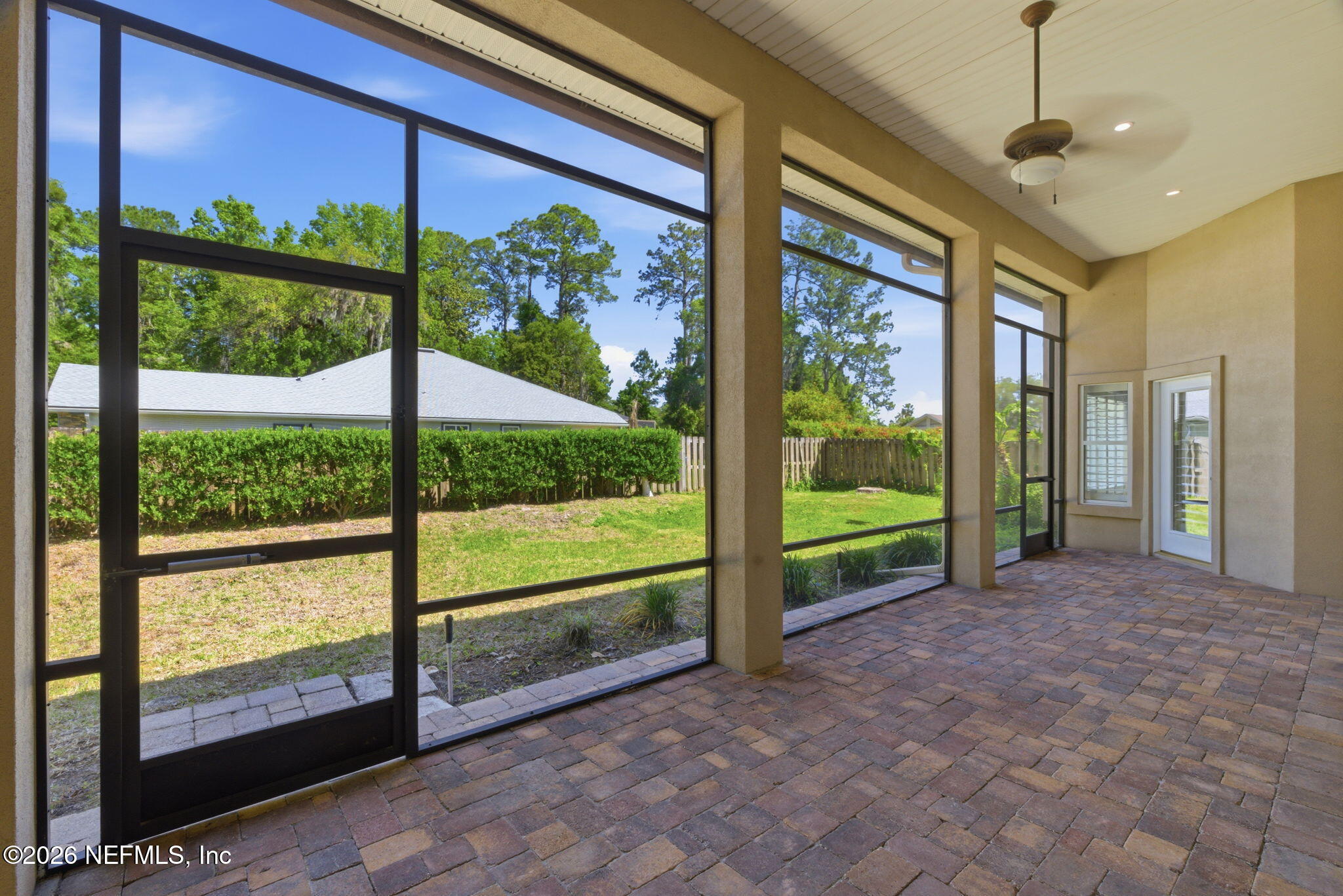 1600 Spring Water Court Fleming Island, FL 32003 - Photo 56 of 85 a view of a porch with a floor to ceiling window