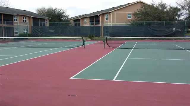a view of a tennis court