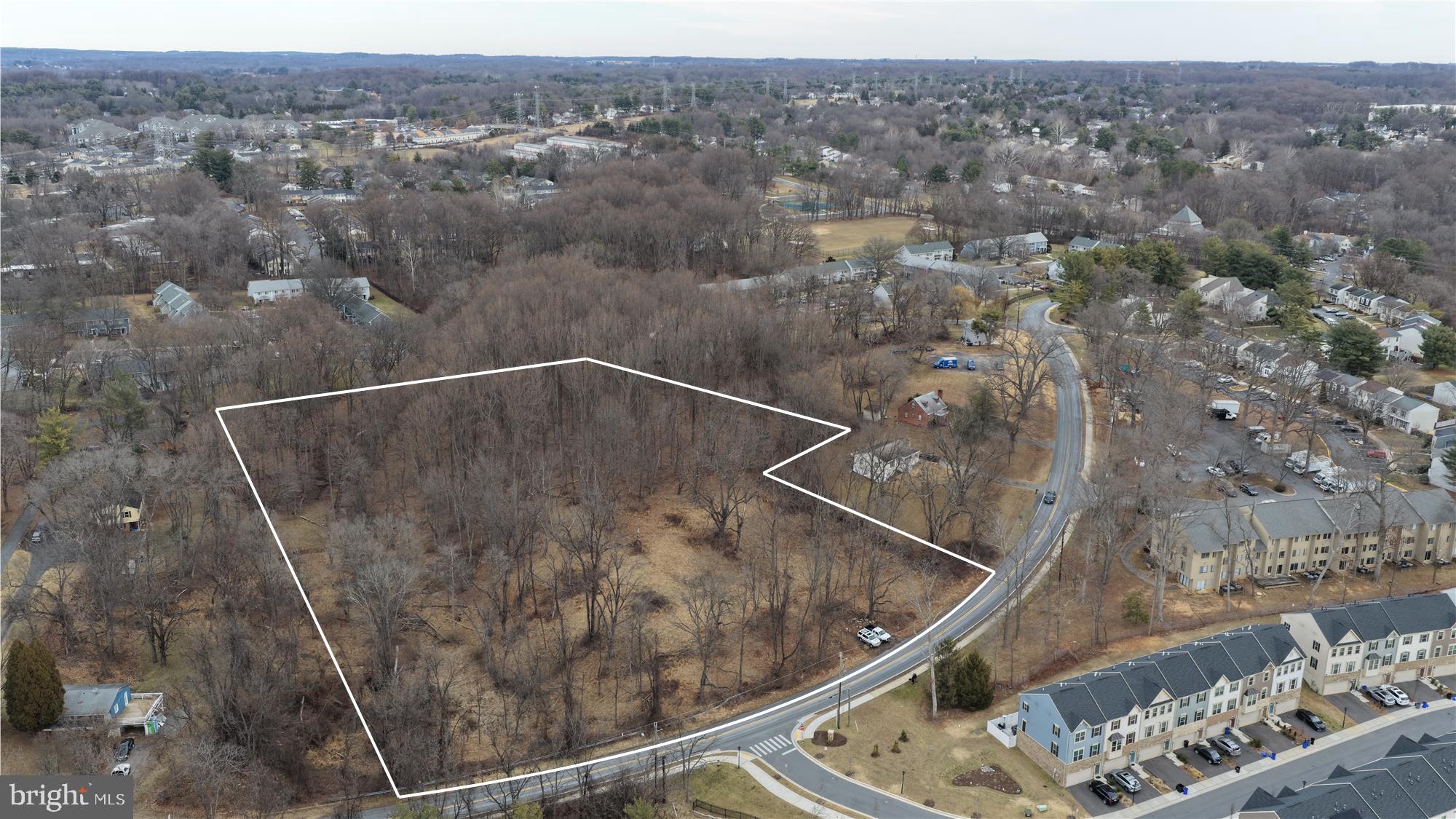 9415 Stewartown Road Gaithersburg, MD 20879 - Photo 2 of 24 Front aerial view of lot