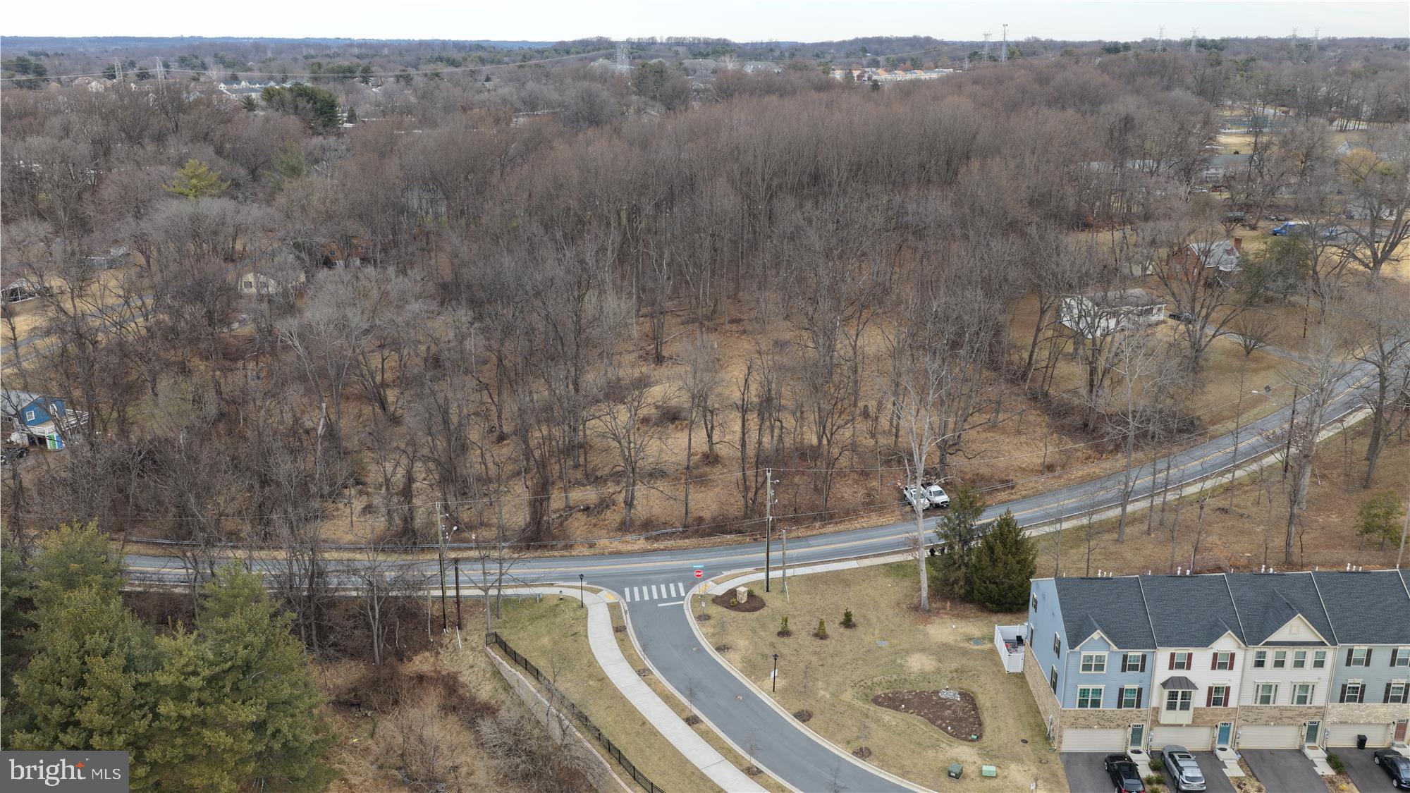 9415 Stewartown Road Gaithersburg, MD 20879 - Photo 4 of 24 Front aerial view of lot