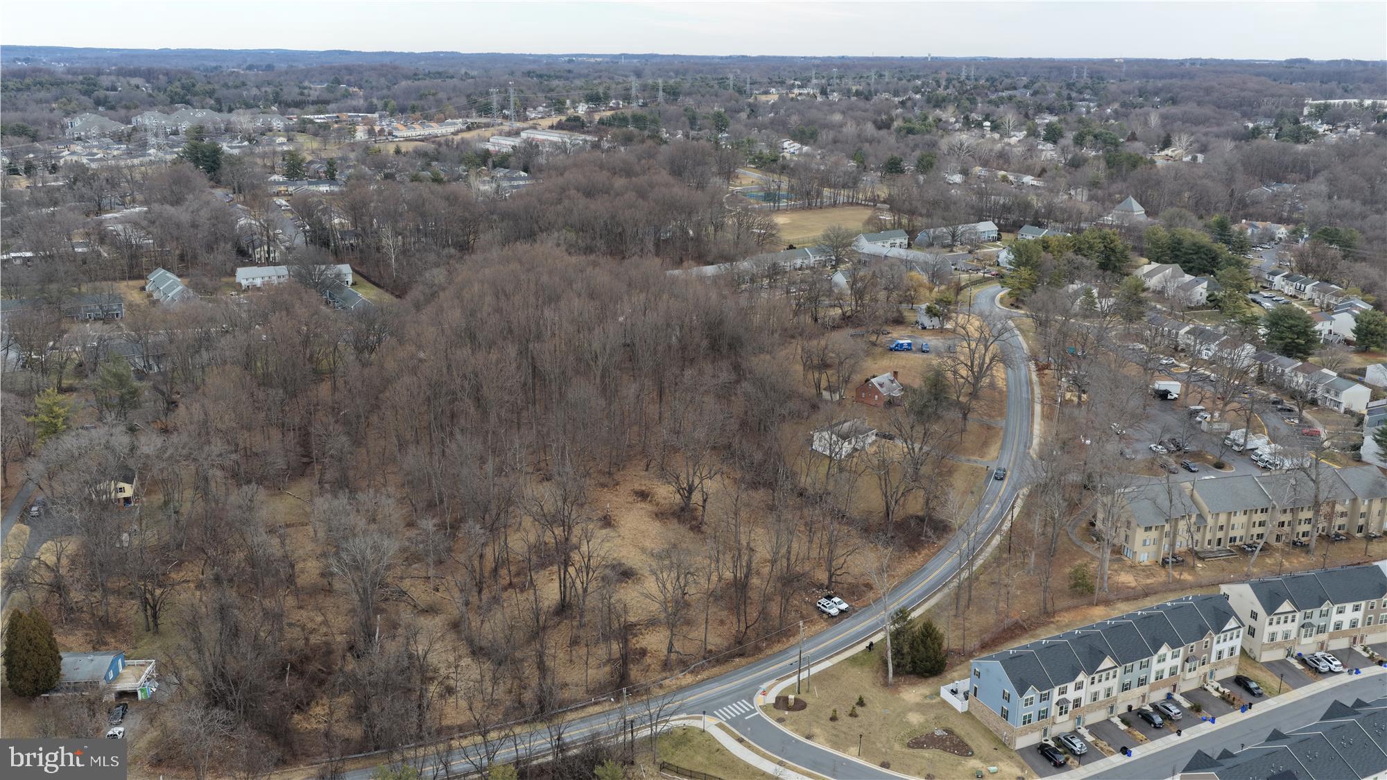 9415 Stewartown Road Gaithersburg, MD 20879 - Photo 5 of 24 Front aerial view of lot