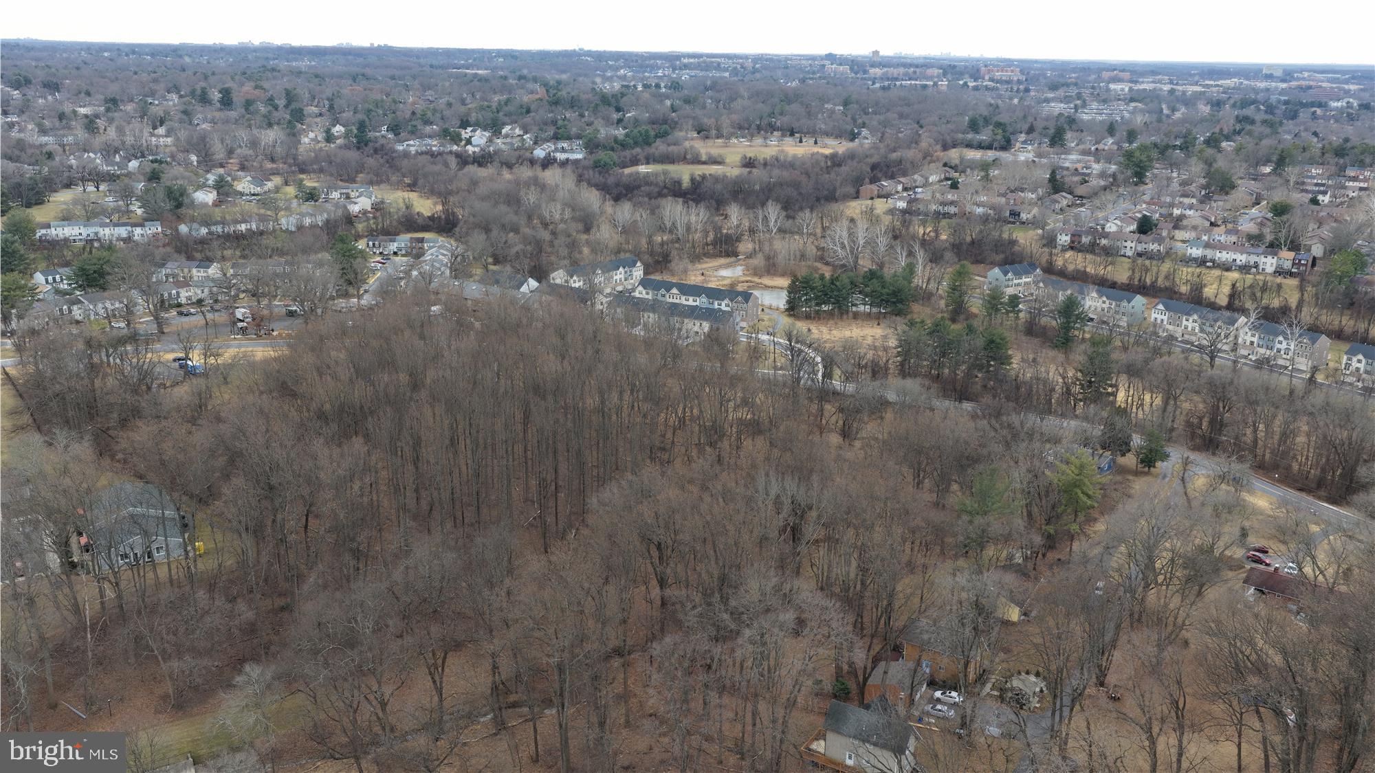 9415 Stewartown Road Gaithersburg, MD 20879 - Photo 8 of 24 Rear aerial view of lot