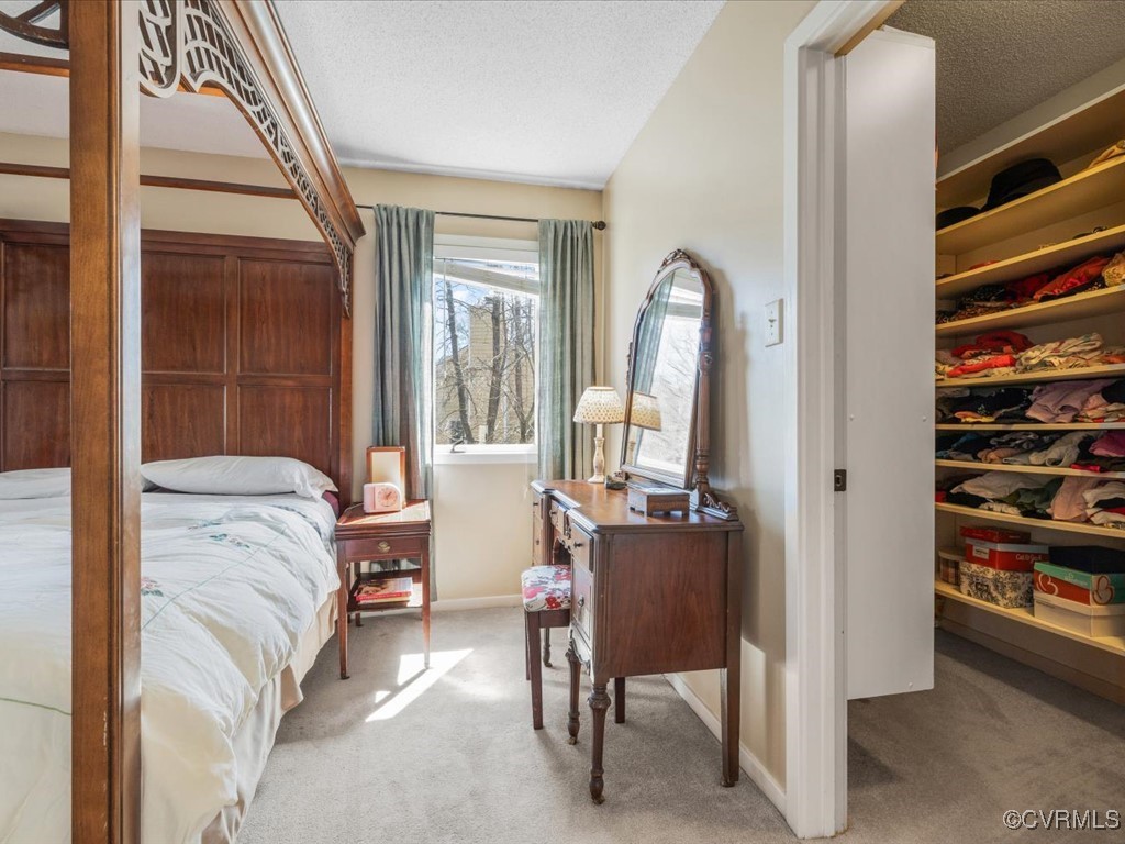 10603 Dover Pointe Road North Henrico, VA 23238 - Photo 17 of 49 Master bedroom with a view into the walk in closet