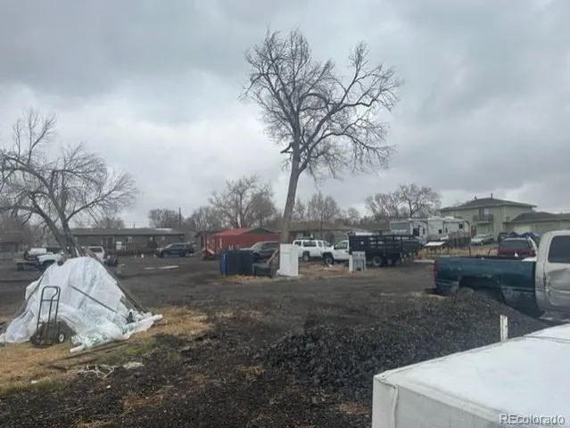 a view of car parked in parking