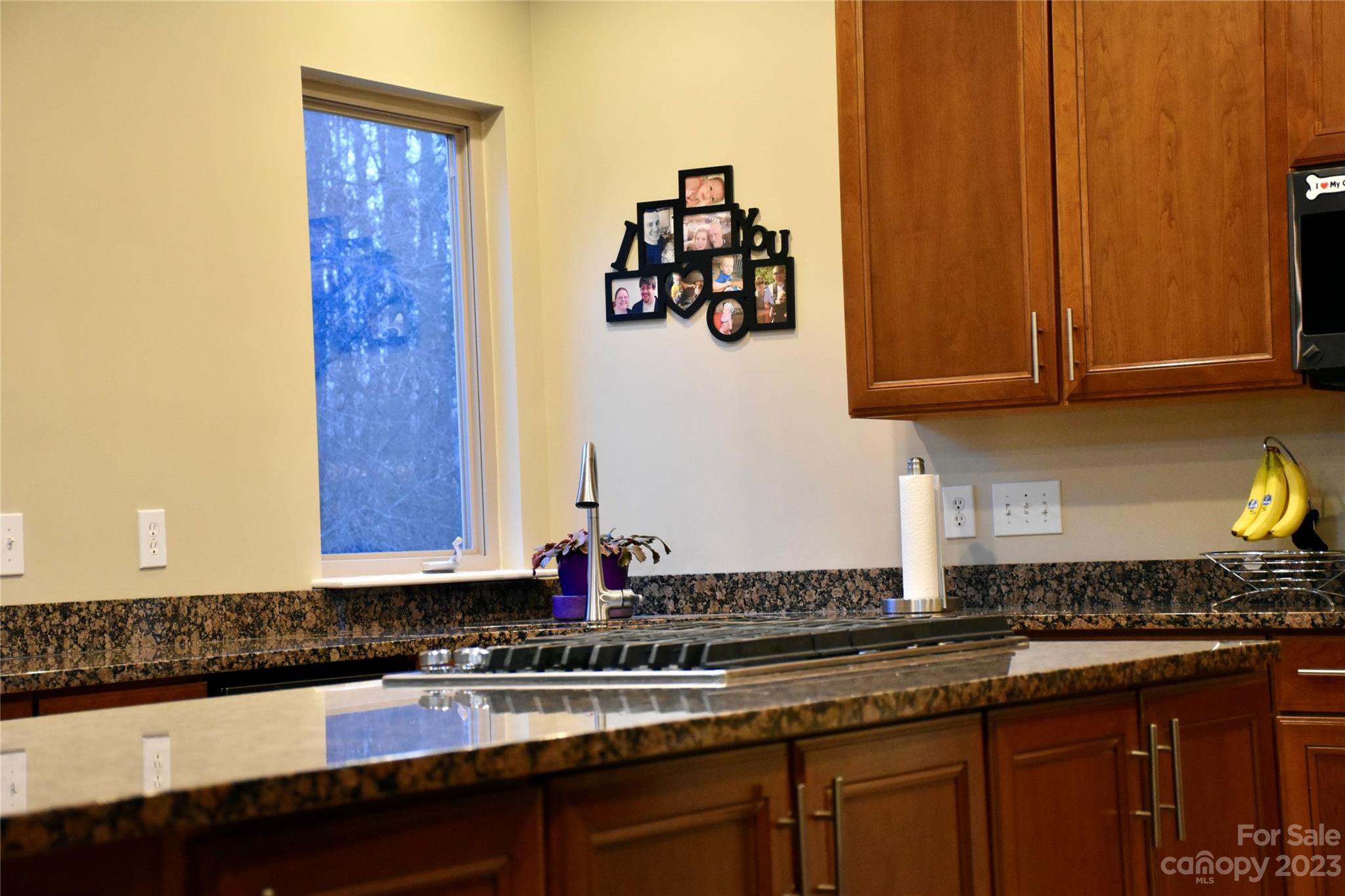 6100 Rehobeth Road Waxhaw, NC 28173 - Photo 19 of 37 a kitchen with granite countertop a sink a stove and cabinets