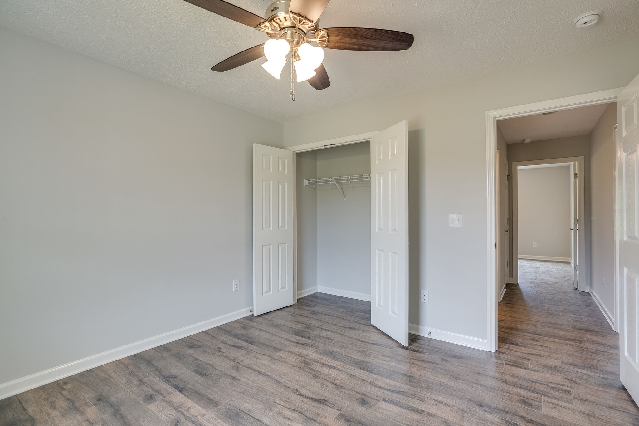 713 Jarrell Road Manchester, TN 37355 - Photo 11 of 25 a view of an empty room and wooden floor