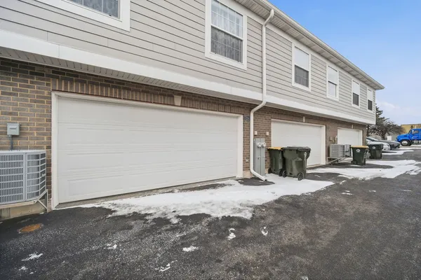 a view of a house with a patio