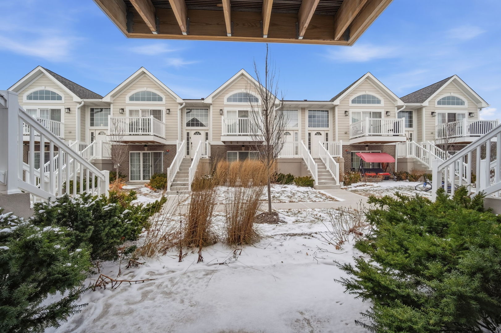 7214 Farmstead Lane Hanover Park, IL 60133 - Photo 30 of 30 a front view of a house with a yard