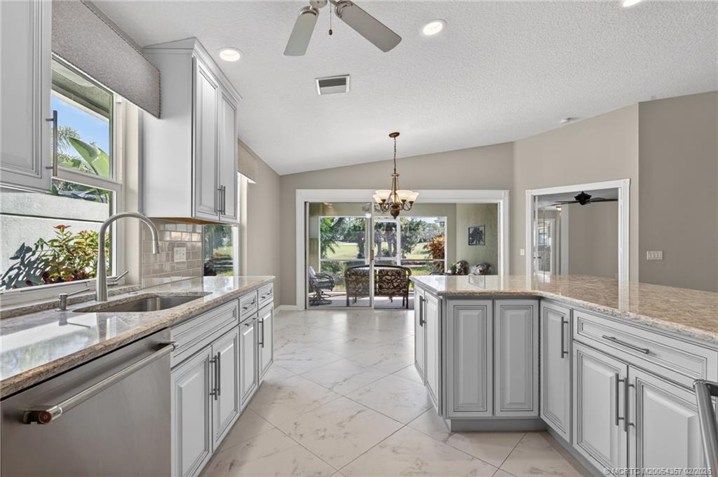 1687 Southwest Springfield Court Palm City, FL 34990 - Photo 16 of 34 Screened lanai