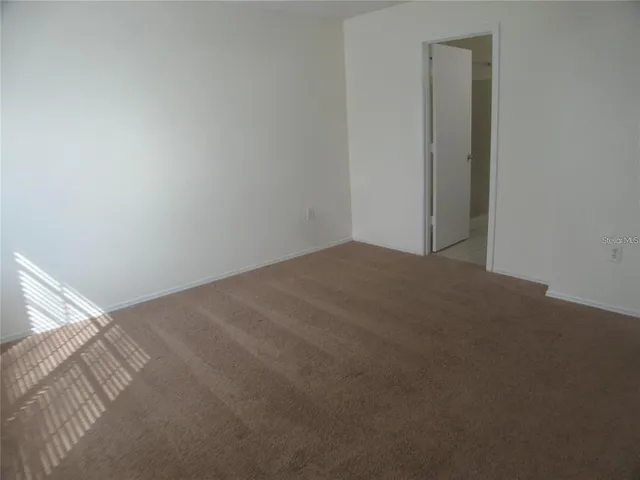 a view of empty room