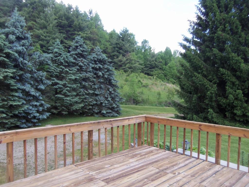 1470 Union School Road Southwest Floyd, VA 24091 - Photo 23 of 29 Deck view looking at driveway
