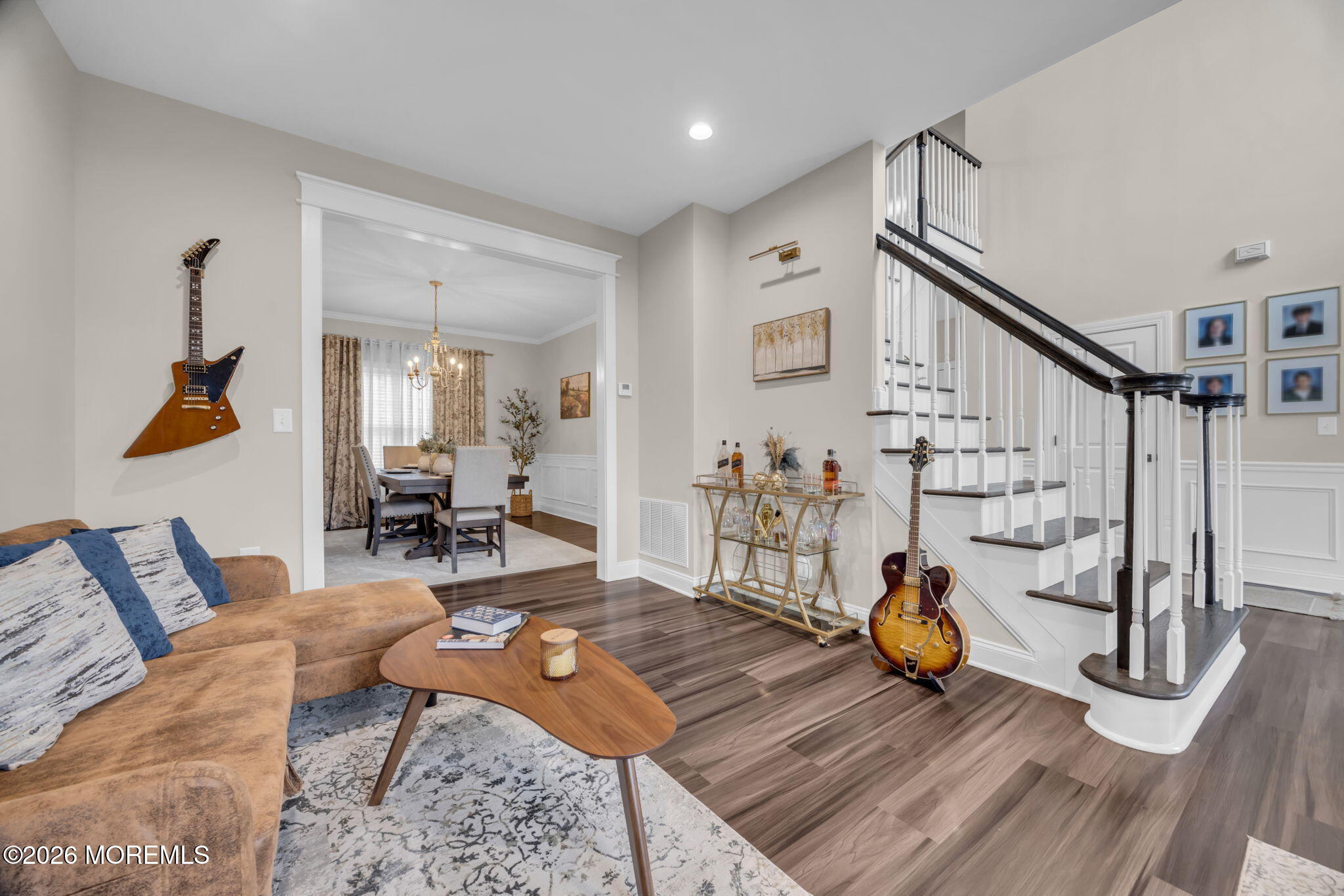 10 Tasha Lane Howell, NJ 07731 - Photo 13 of 44 a view of a livingroom with lounge chair and a ceiling fan