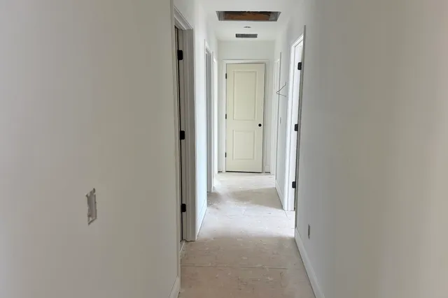 a view of a hallway