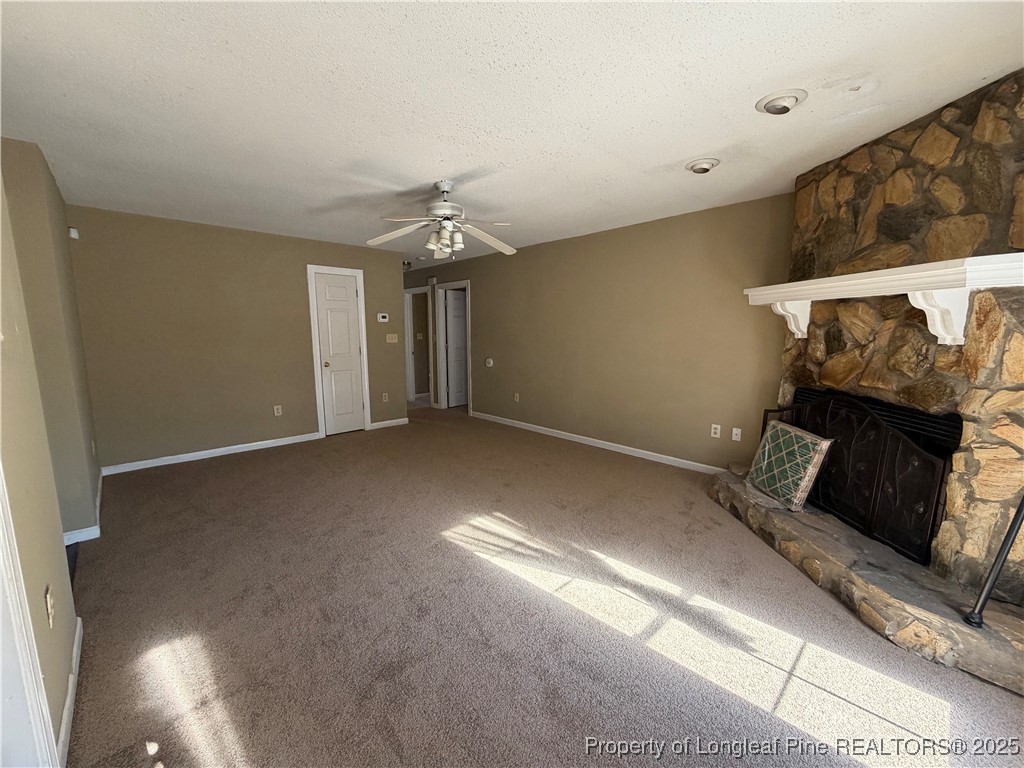 52 Montana Lane Spring Lake, NC 28390 - Photo 4 of 18 a view of an empty room with a fireplace
