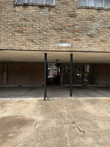 a view of a building with a window