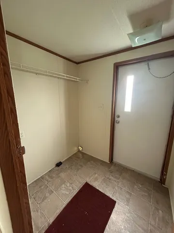 a view of empty room