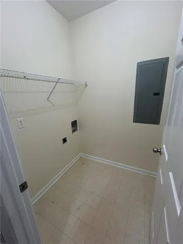 a view of a small space