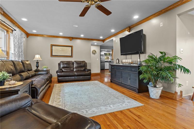 100 Daugherty Road Grove City, PA 16127 - Photo 15 of 48 a living room with furniture and a flat screen tv