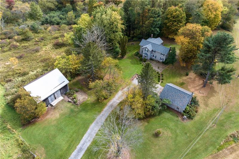100 Daugherty Road Grove City, PA 16127 - Photo 47 of 48 an aerial view of a house with a garden