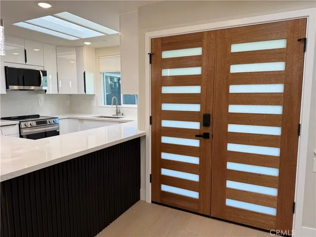 a utility room with a washer and dryer