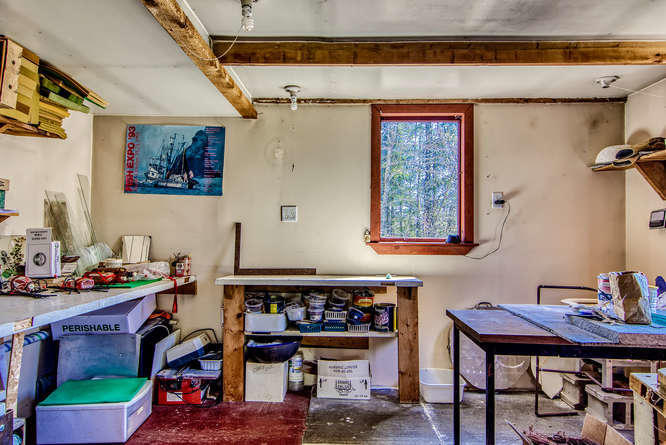689 Reach Road Sedgwick, ME 04673 - Photo 21 of 43 Barn interior
