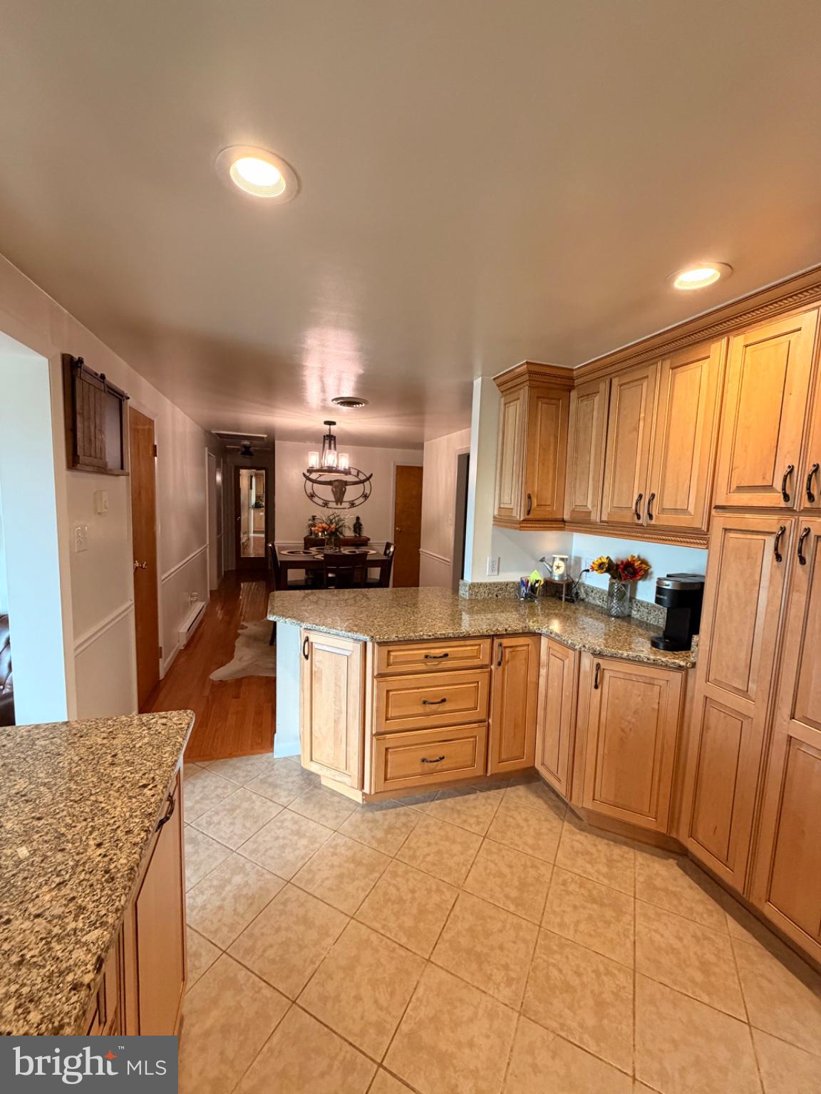 1579 Millner Road Strasburg, VA 22657 - Photo 7 of 18 Inviting kitchen with warm wood tones.