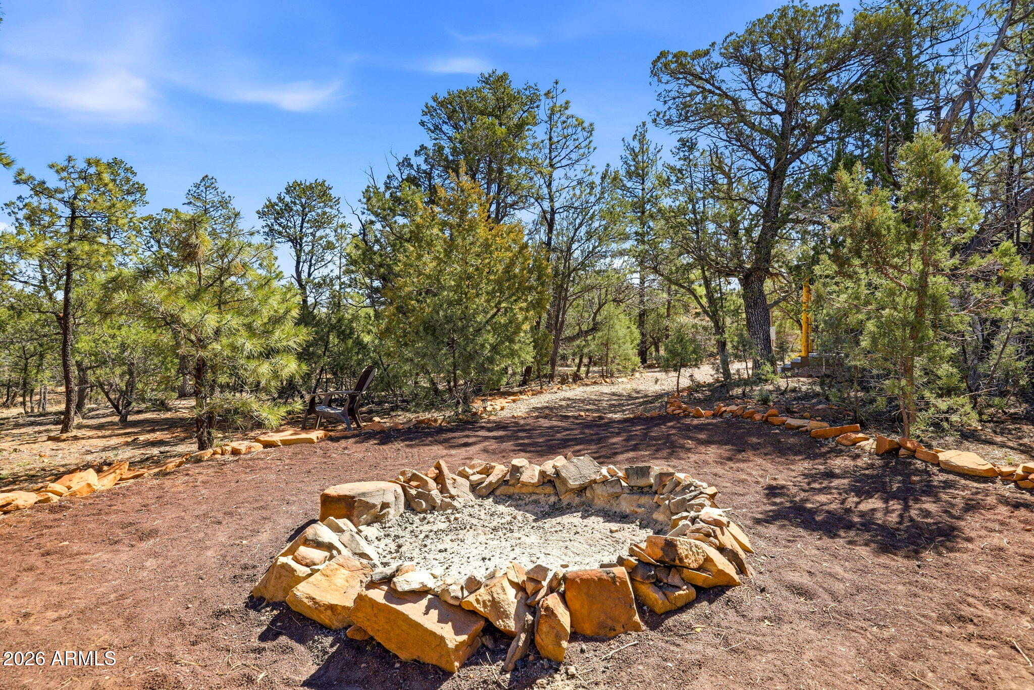 2787 Deer Hill Overgaard, AZ 85933 - Photo 3 of 44 a view of a backyard with plants and trees