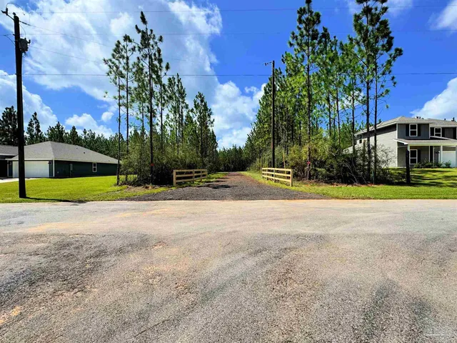 a view of outdoor space with trees