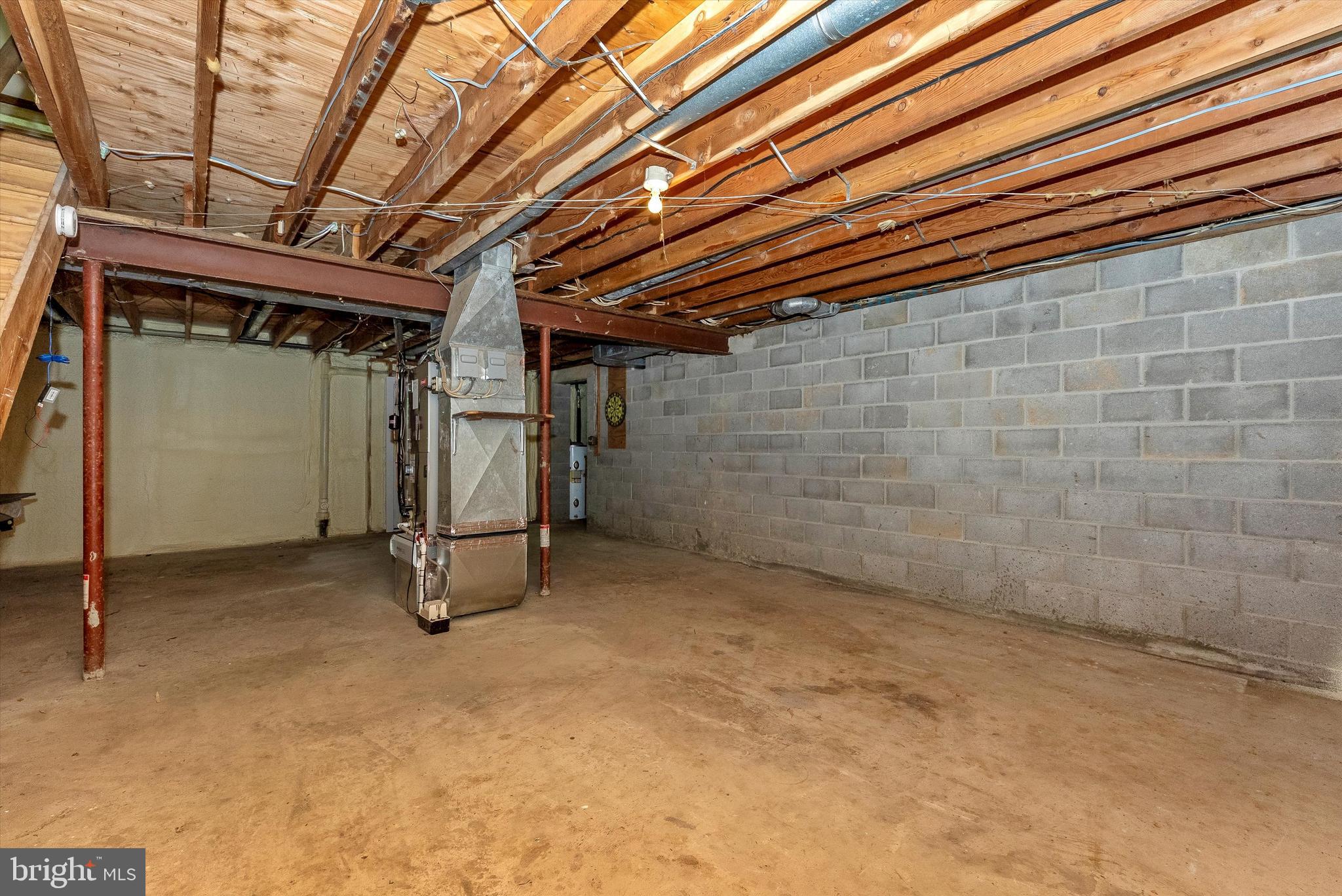 4273 Bill Moxley Road Mount Airy, MD 21771 - Photo 31 of 38 Unfinished Lower Level with Walkout