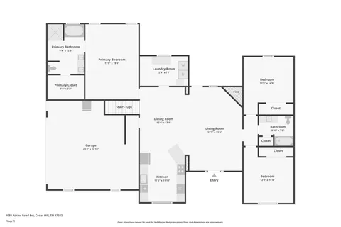 $764,900 | 1088 Atkins Road Extension, Cedar Hill, TN 37032