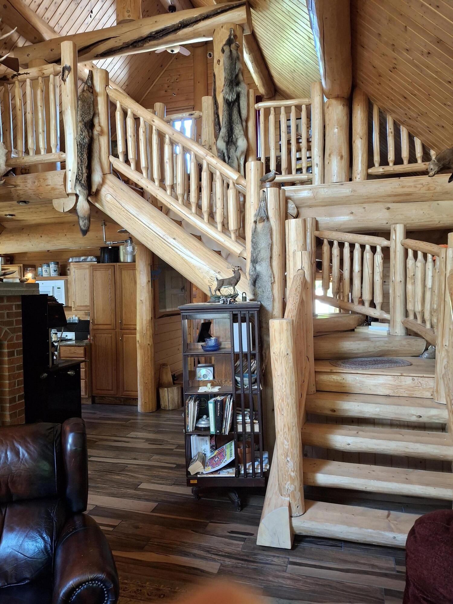 314 Atwood Pond Road Patten, ME 04765 - Photo 35 of 76 Stairway...