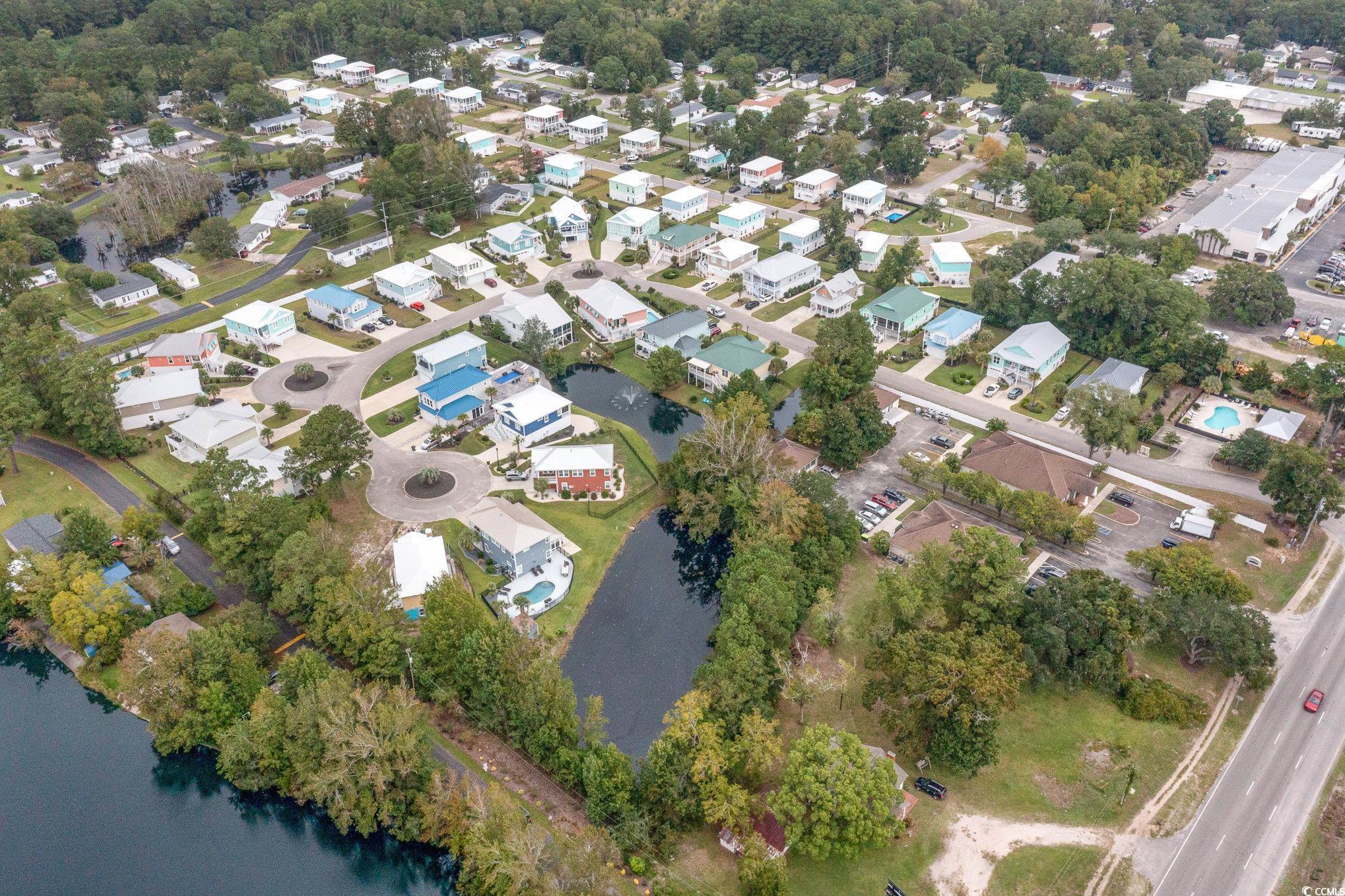 116 Lake Pointe Drive Murrells Inlet, SC 29576 - Photo 33 of 36 Bird's eye view with a water view